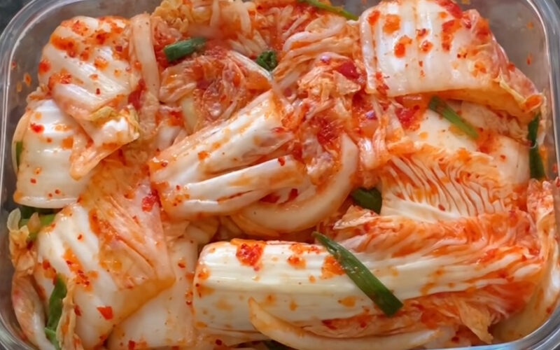 Kimchi prato típico Coreano